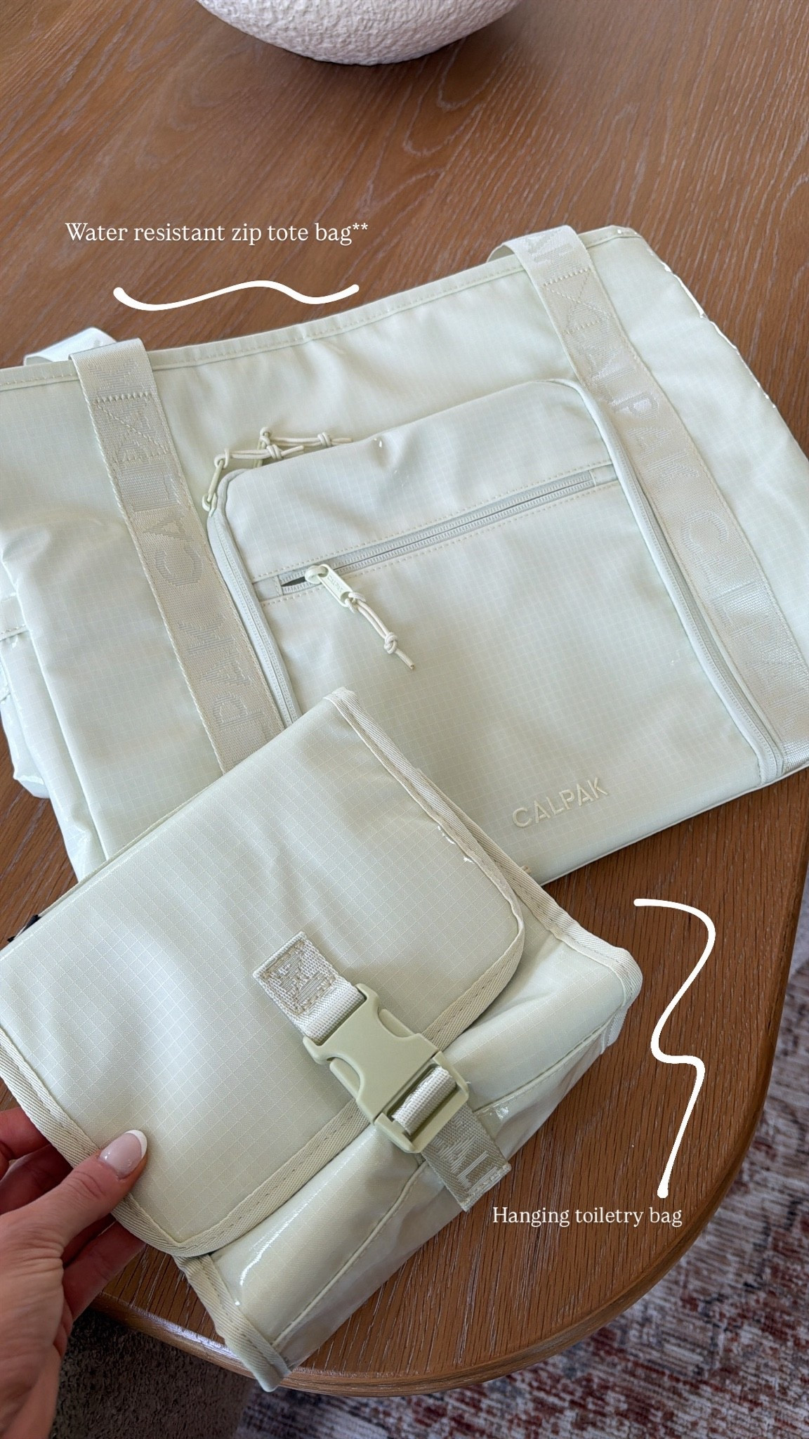 Fell in love with Calpak immediately.. now own 5+ bags and don’t regret a single one! Newest addition to my collection, just in time for summer travel! ☀️ 

Also.. this color is everything!

#LTKmomlife #LTKTravel #LTKBeauty