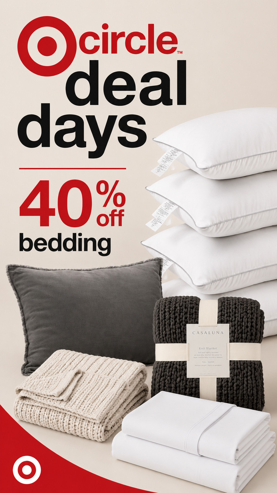 40% off bedding at Target!  

 #LTKHome #LTKSaleAlert