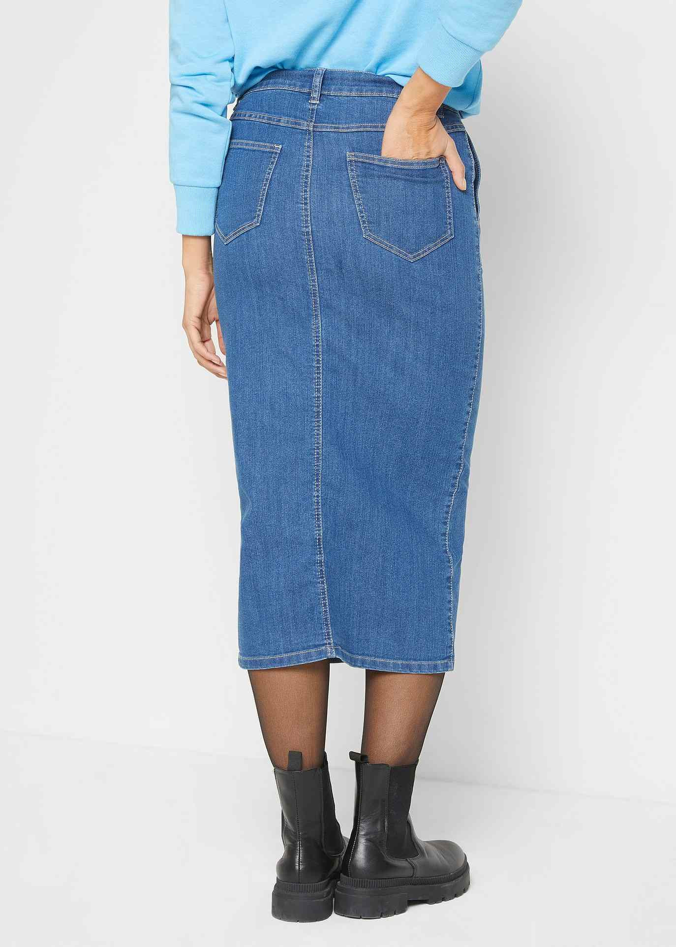 Stretch-Jeansrock | Bonprix DE