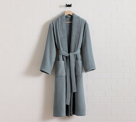 Waffle Weave Resort Robe | Pottery Barn (US)