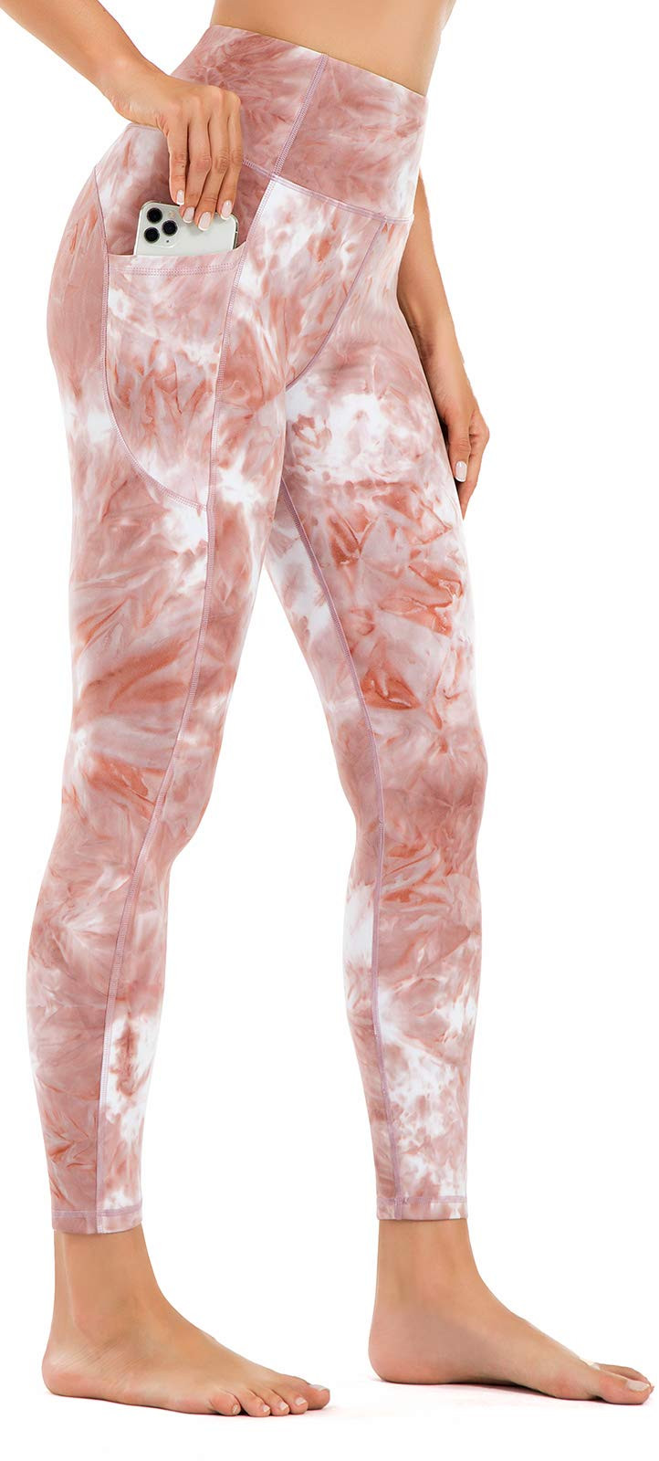 Yoga Pants for Women Tummy Control High Waist Yoga Leggings for Workout Running Exercise with Poc... | Amazon (US)