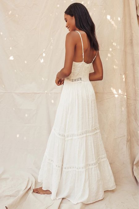 Some of my favorite white dresses perfect for engagement photos under $100! 

This one is perfect for a beach engagement session. 

Engagement pictures/ Engagement photo outfits/
Lulus white dress / Bridal shower dress / Rehearsal dinner dress/
White lace dress 

#LTKunder100 #LTKFind #LTKwedding
