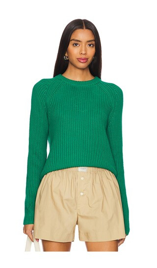 Jane Sweater in Jewel Green | Revolve Clothing (Global)