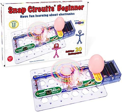 Snap Circuits Beginner, Electronics Exploration Kit, Stem Kit For Ages 5-9 (SCB-20) | Amazon (US)