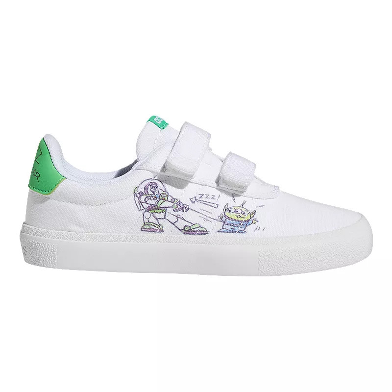 adidas Kids' Pre-School Vulc Raid3R Buzz Shoes, Boys, Skate, Sneakers, Velcro | Sport Chek