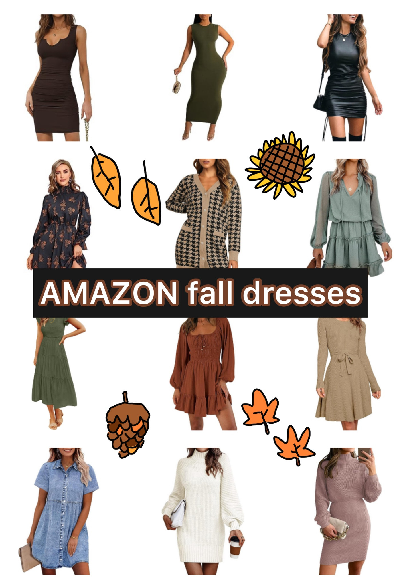 Fall dresses 

#LTKSeasonal #LTKfindsunder100 #LTKfindsunder50