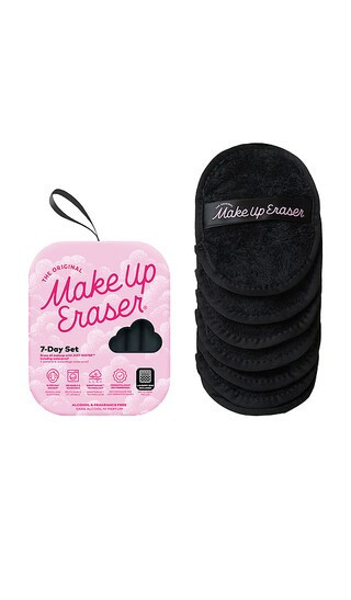 MakeUp Eraser 7-day Makeup Eraser Set in Black. | Revolve Clothing (Global)