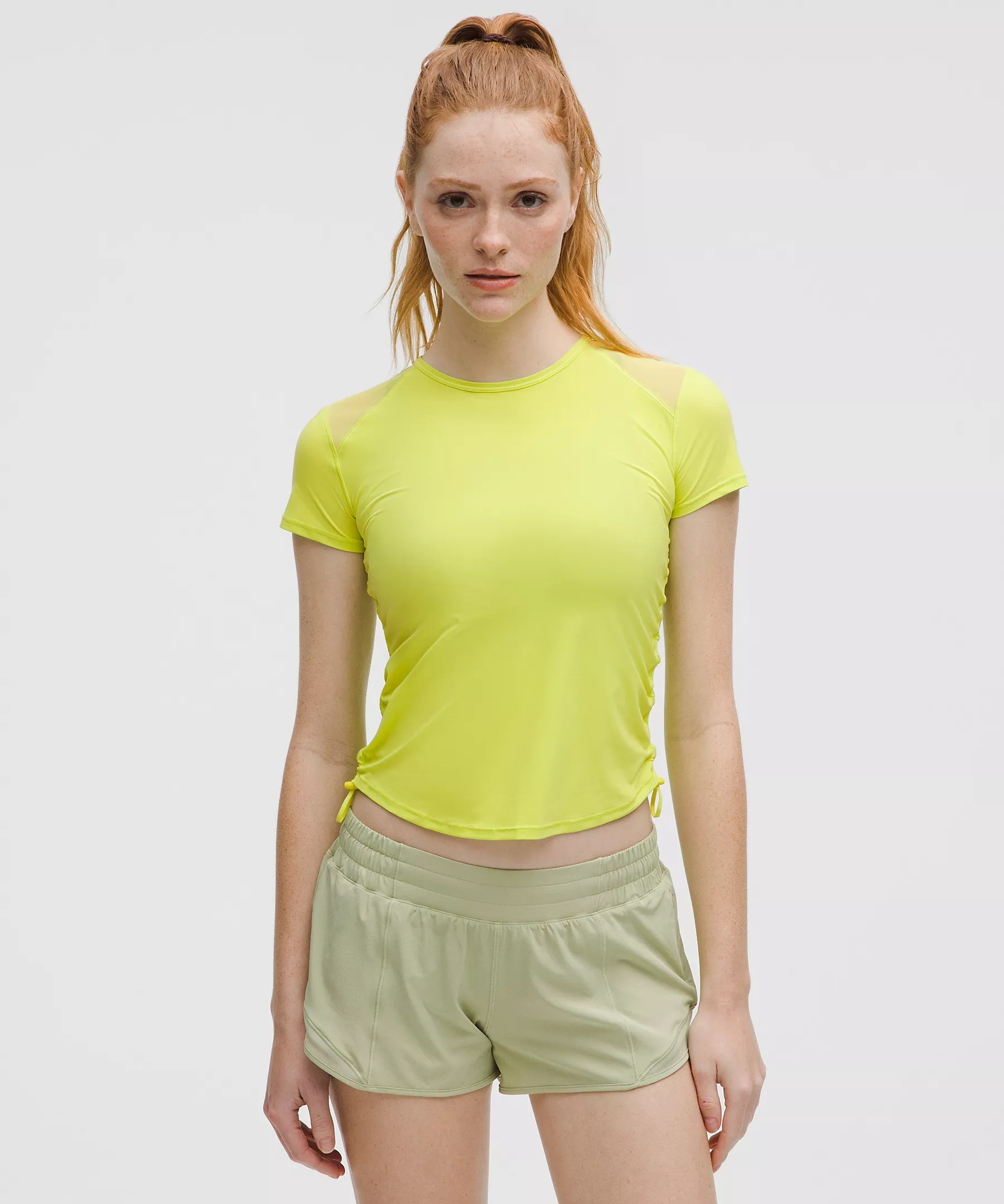 Sculpt Cinched Short-Sleeve Shirt | Women's Short Sleeve Shirts & Tee's | lululemon | Lululemon (US)
