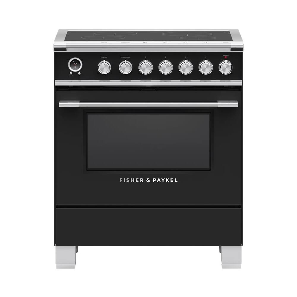 Fisher & Paykel Classic Series 3.5 Cu. Ft. Freestanding Electric Induction True Convection Range ... | Best Buy U.S.