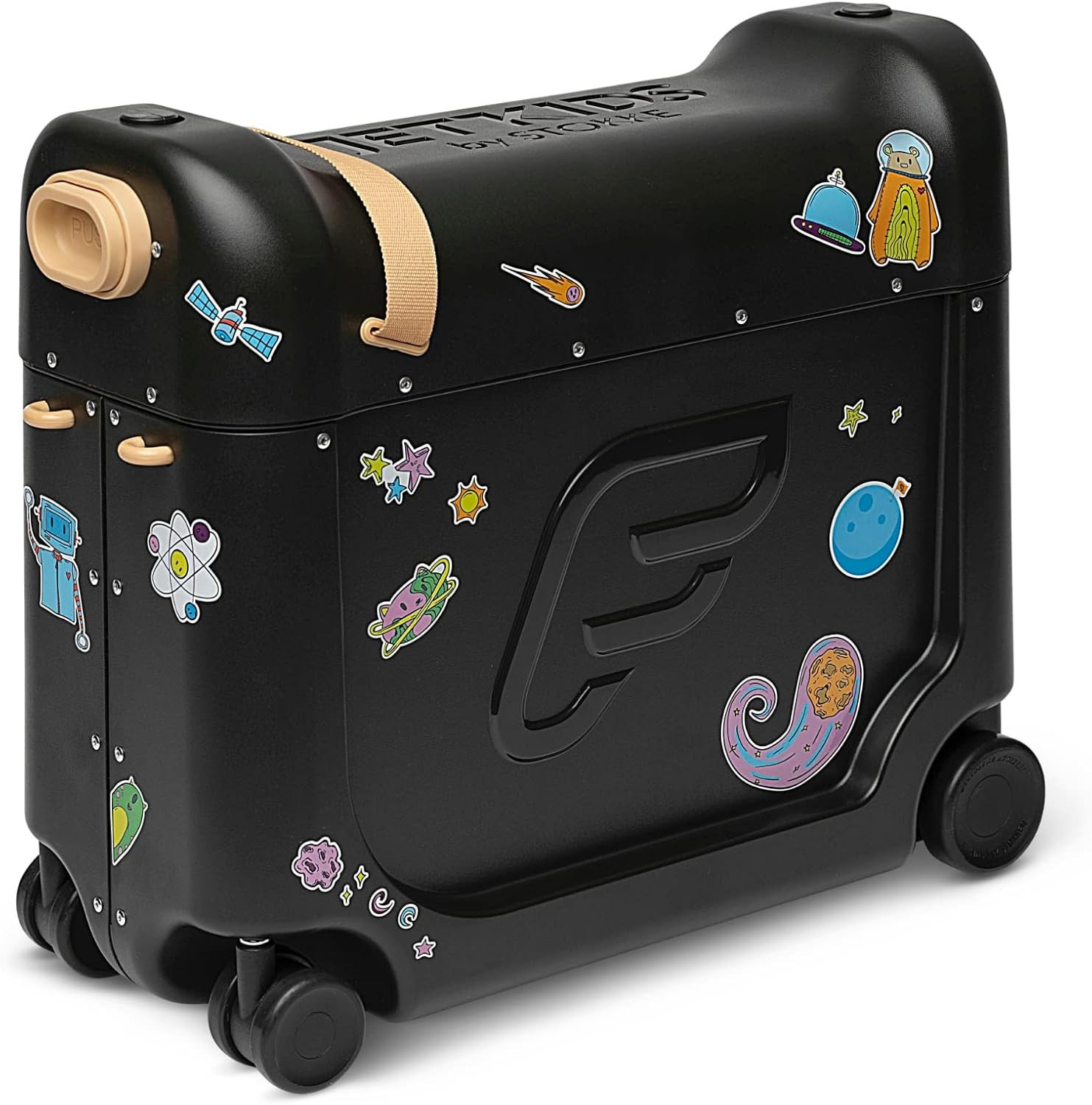 JetKids Stokke BedBox, Lunar Eclipse - Kid's Ride-On Suitcase & In-Flight Bed - Help Your Child R... | Amazon (US)