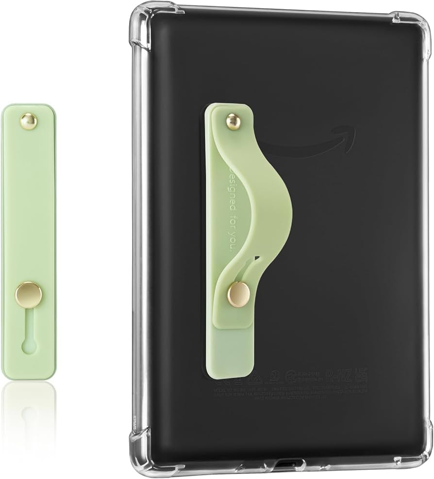 CoBak Hand Strap Holder for Kindle/Tablet - Lightweight TPU One-Handed Grip with Strong Stick, St... | Amazon (US)