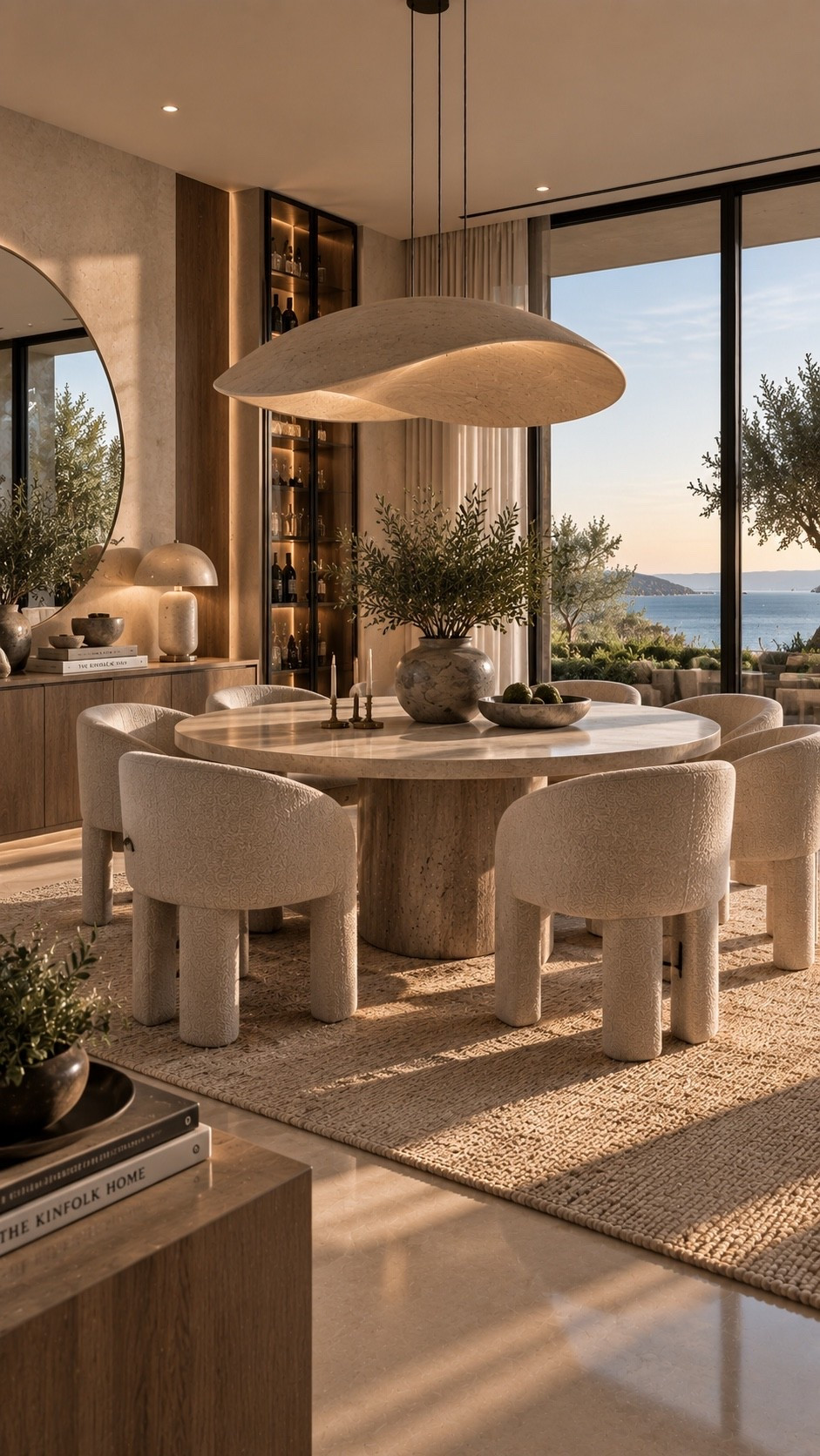 Shop This Room ✨ Create a warm, elevated dining space with organic textures, sculptural furniture and soft neutral tones. This modern dining room blends quiet luxury with cozy natural style. Shop similar pieces through my LTK link below.

#DiningRoomInspo #OrganicModern #ModernDiningRoom #LuxuryInteriors #DiningRoomDesign #NeutralHome #WarmMinimalism #InteriorInspo #ModernHome #HomeDecor #LTKHome #LTKFinds