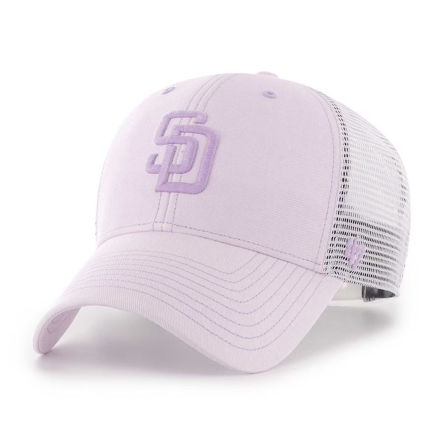 Women's San Diego Padres '47 Purple Haze MVP Trucker Snapback Hat | MLB Shop