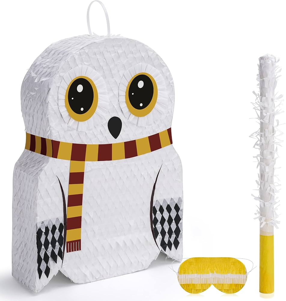 Small Owl Pinata Bundle with a Blindfold (16.5 x 12.5 x 4 Inches), Perfect for Birthday Parties, ... | Amazon (US)