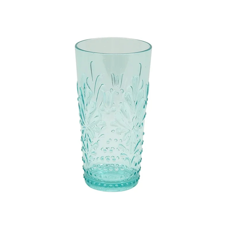 The Pioneer Woman 24-Ounce Sunny Days Teal Tritan Tumbler | Walmart (US)