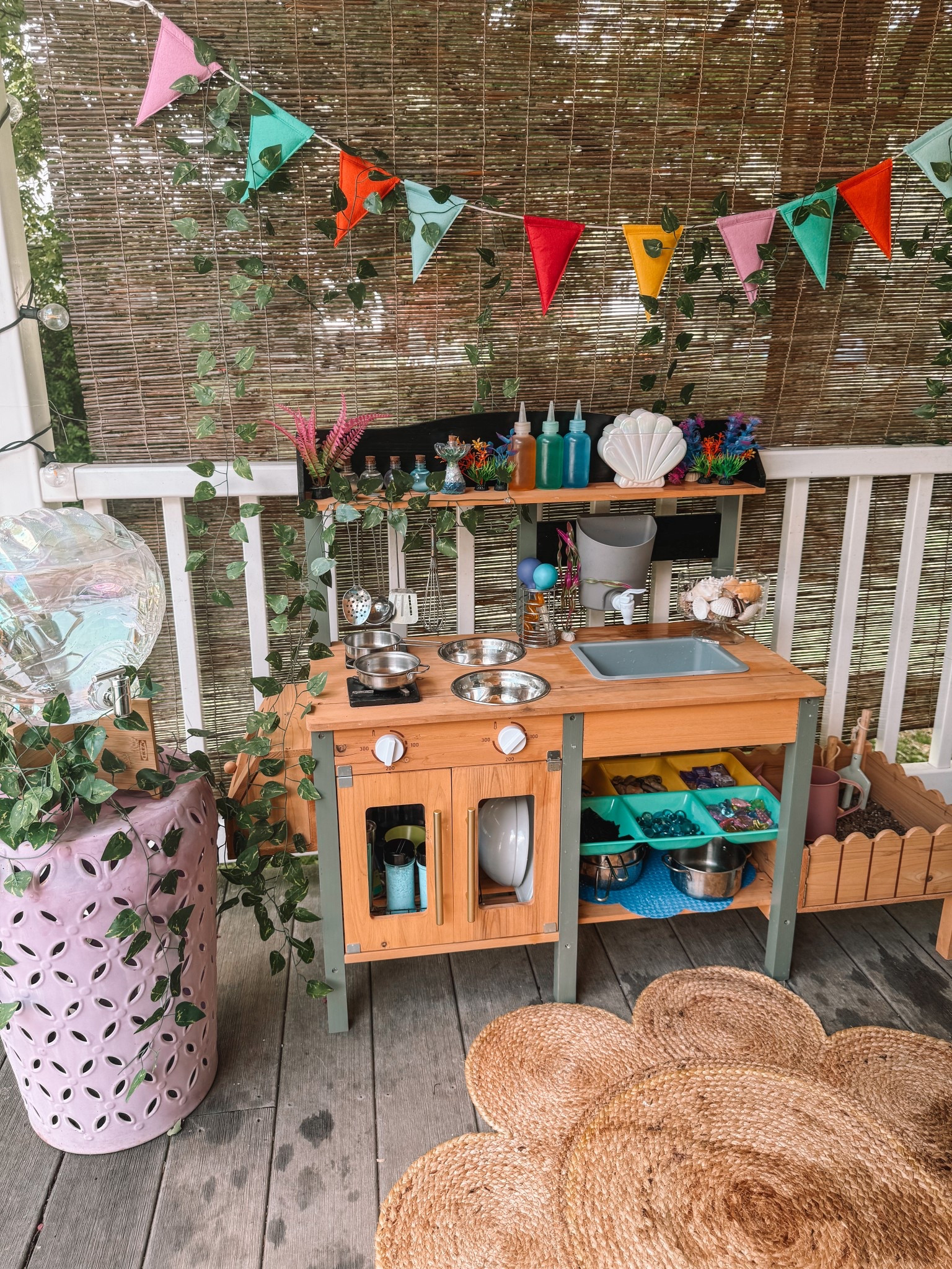 Ocean themed mud kitchen 🩵✨🐠🐚🪸

#LTKFamily #LTKSeasonal #LTKKids