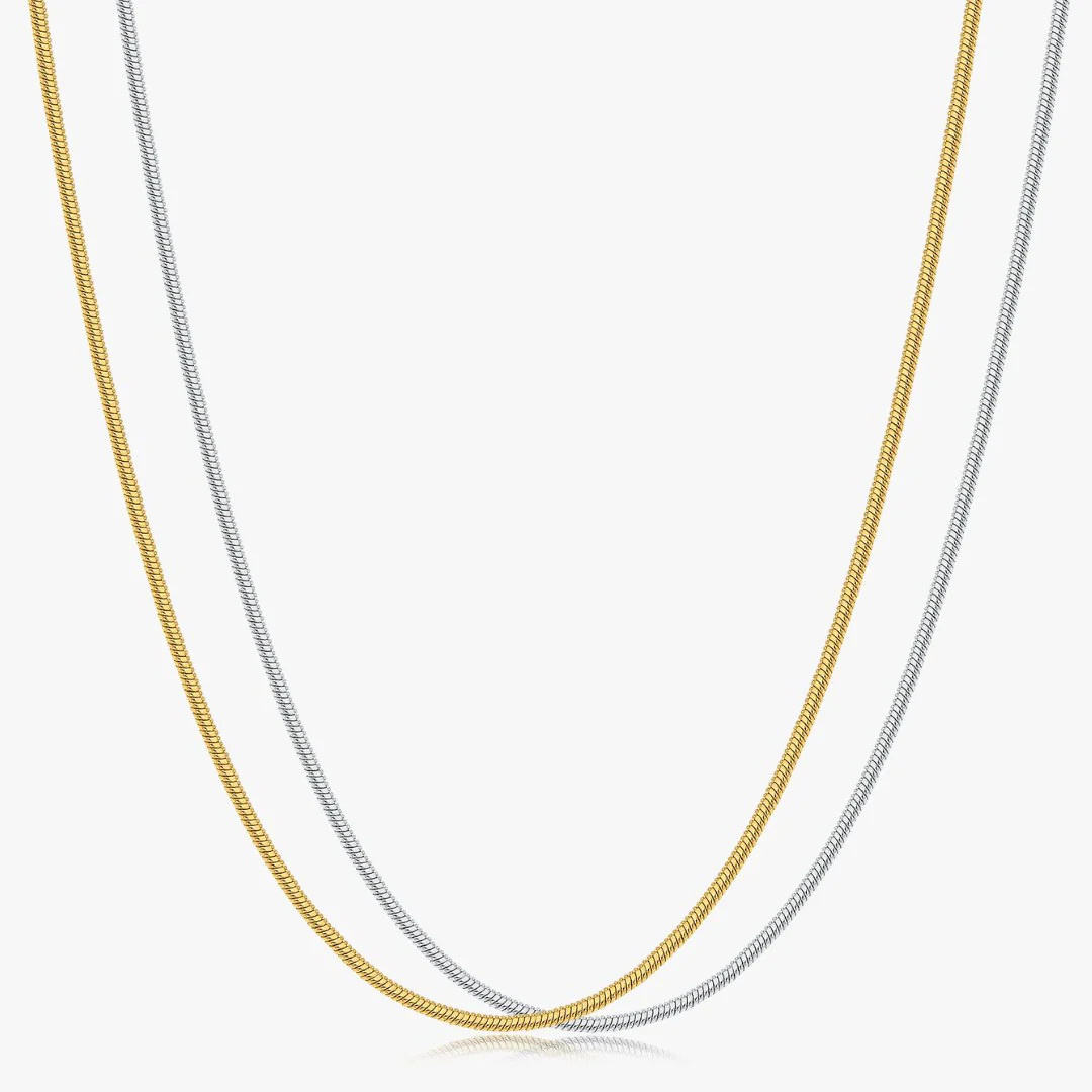 Giselle Simple Chain Necklaces | Flaire & Co.