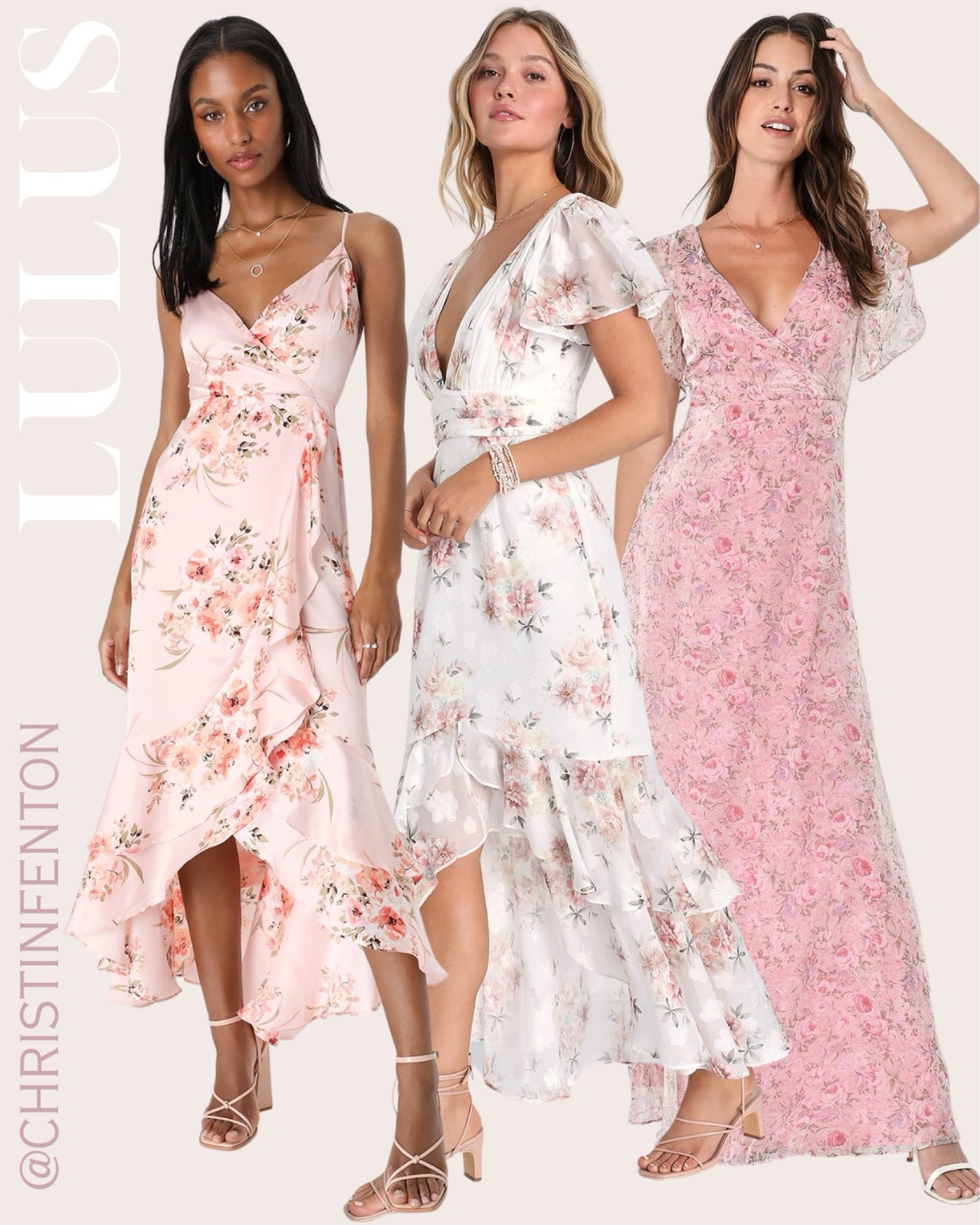Lulus spring dresses, wedding guest dress, maxi dresses, midi dress, mini dress, anniversary dress, engagement photoshoot dress, bridesmaid dress, celebration dress, baby shower dress, maid of honor dress, mother of the bride dress, cocktail party dress, engagement dinner dress, honeymoon dress, floral dress, satin dress, formal dress  @shop.ltk #liketkit #lulusdresses #lulus #lovelulus 🥰 Thanks for being here & shopping with me! 🤍 Xo Christin   #LTKcurves  

#LTKstyletip #LTKshoecrush #LTKitbag #LTKbeauty #LTKsalealert #LTKwedding #LTKparties #LTKfindsunder50 #LTKfindsunder100 #LTKover40 #LTKparties #LTKGiftGuide
