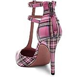 Jessica Simpson Women's Pyllah High Heel Pump, Pink Multi, 7 | Amazon (US)