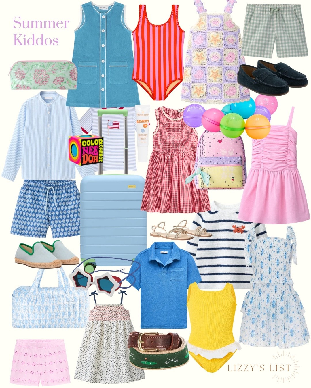 Summer is around the corner 
Kids summer fashion from swimsuits summer shoes summer dresses and more

#LTKSwim #LTKTravel #LTKKids