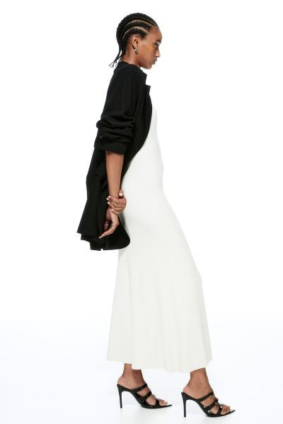 Rib-knit bandeau dress | H&M (UK, MY, IN, SG, PH, TW, HK)