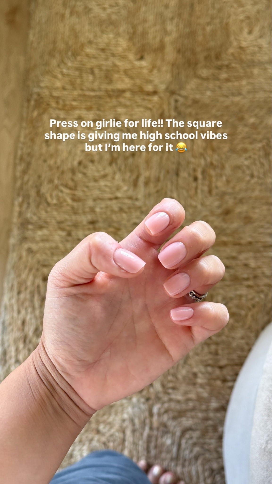 Press on nails girlie for life!! 

amazon beauty, amazon finds, amazon nails, at home nails