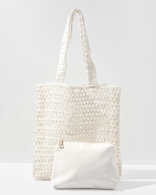 Bouvet Tote Bag - White | VICI
