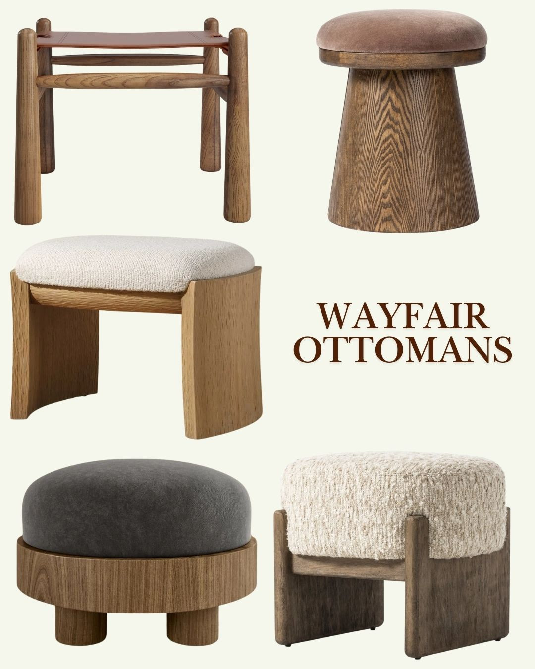 Wayfair ottomans 

 #LTKHome