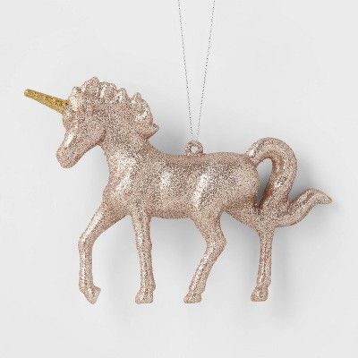 Glitter Unicorn Christmas Tree Ornament - Wondershop&#8482; | Target