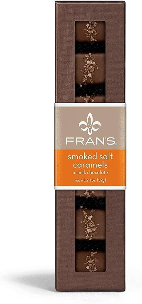 FRANS CHOCOLATES Smoked Salt Chocolate Caramels, 2.1 OZ | Amazon (US)