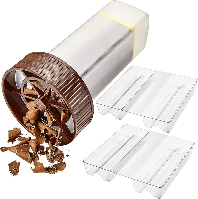 O'Creme - Chocolate Shaver - Rotary Hand Held Grater and Slicer Device to Make Professional Gourm... | Amazon (US)