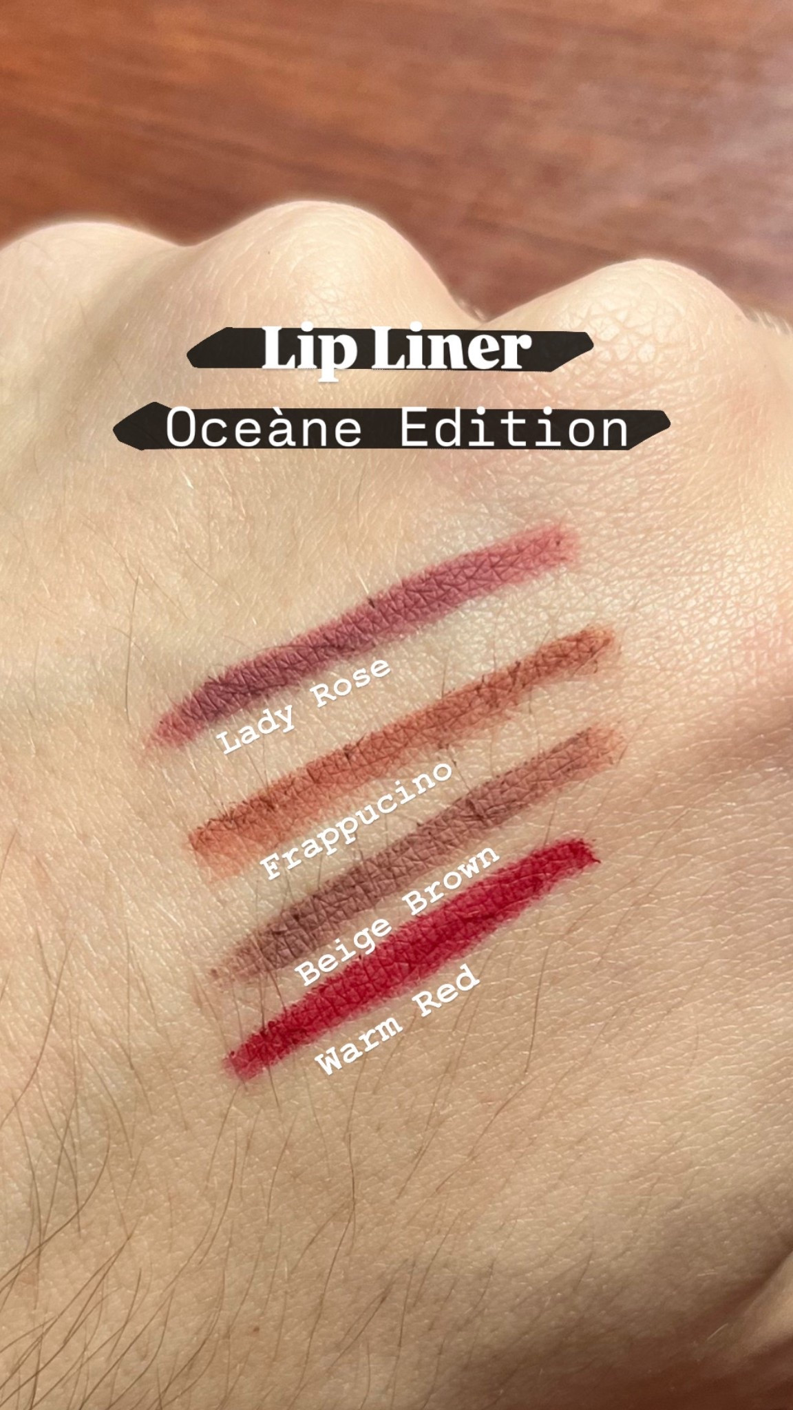 Lápis de boca da Oceàne

Tem uma ótima pigmentação, fórmula super macia e com uma alta durabilidade ❤️

Obs: o lápis de boca é apontável

#LTKbrasil #LTKbeleza #LTKguiadepresente