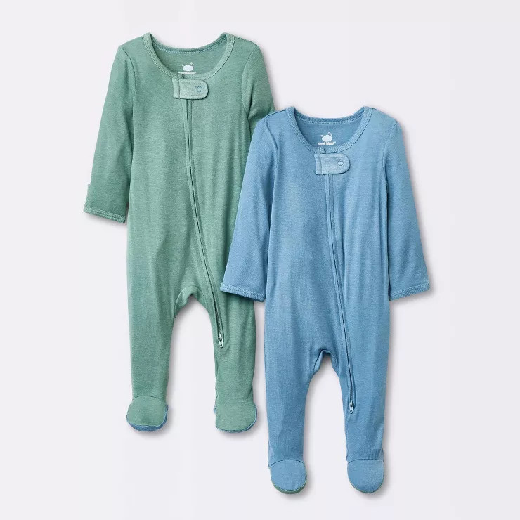 Baby 2pk Premium Modal Sleep N' Play - Cloud Island™ Green | Target