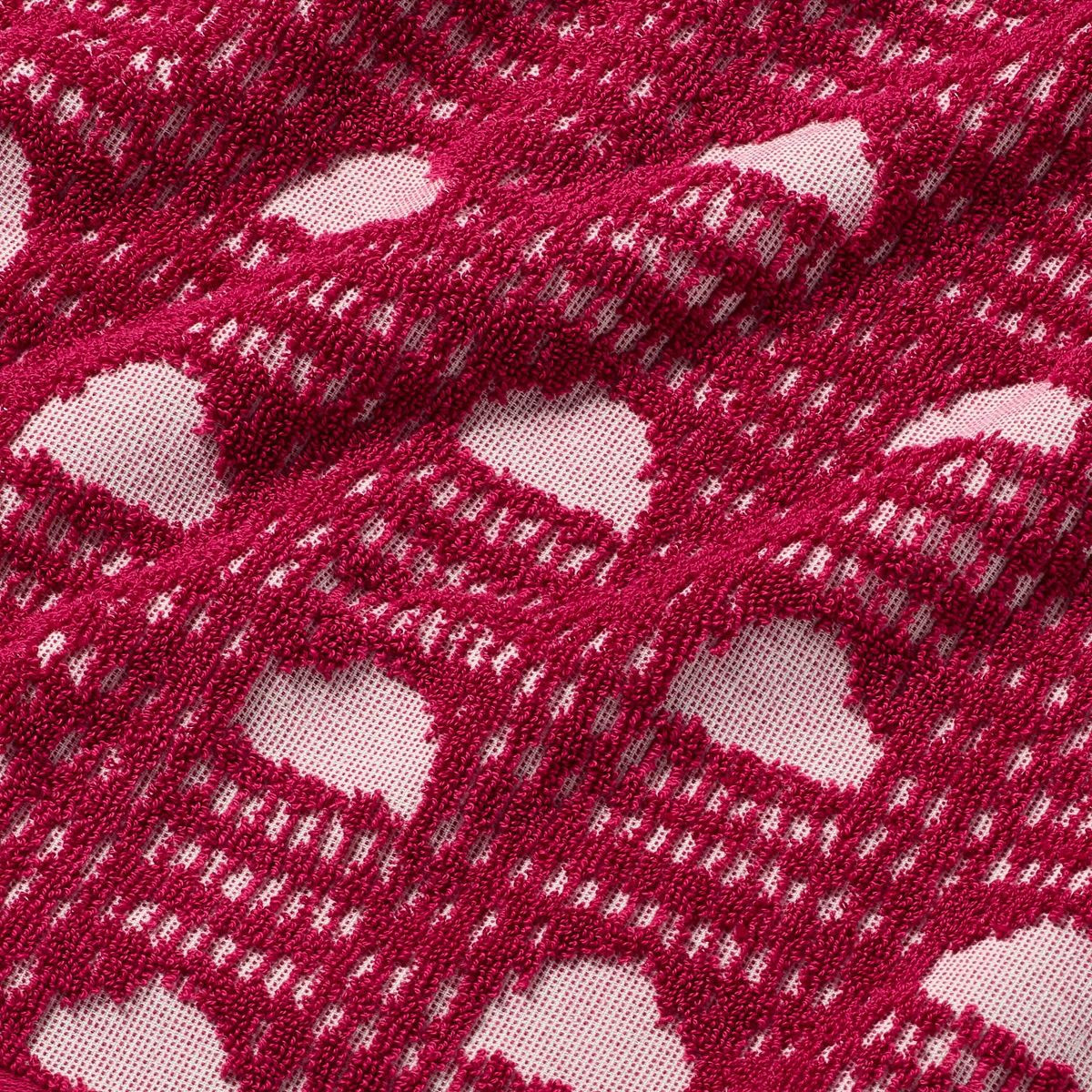 40"x72" Ikat Terry Oversized Beach Towel with Fringes Pink - Threshold™ | Target