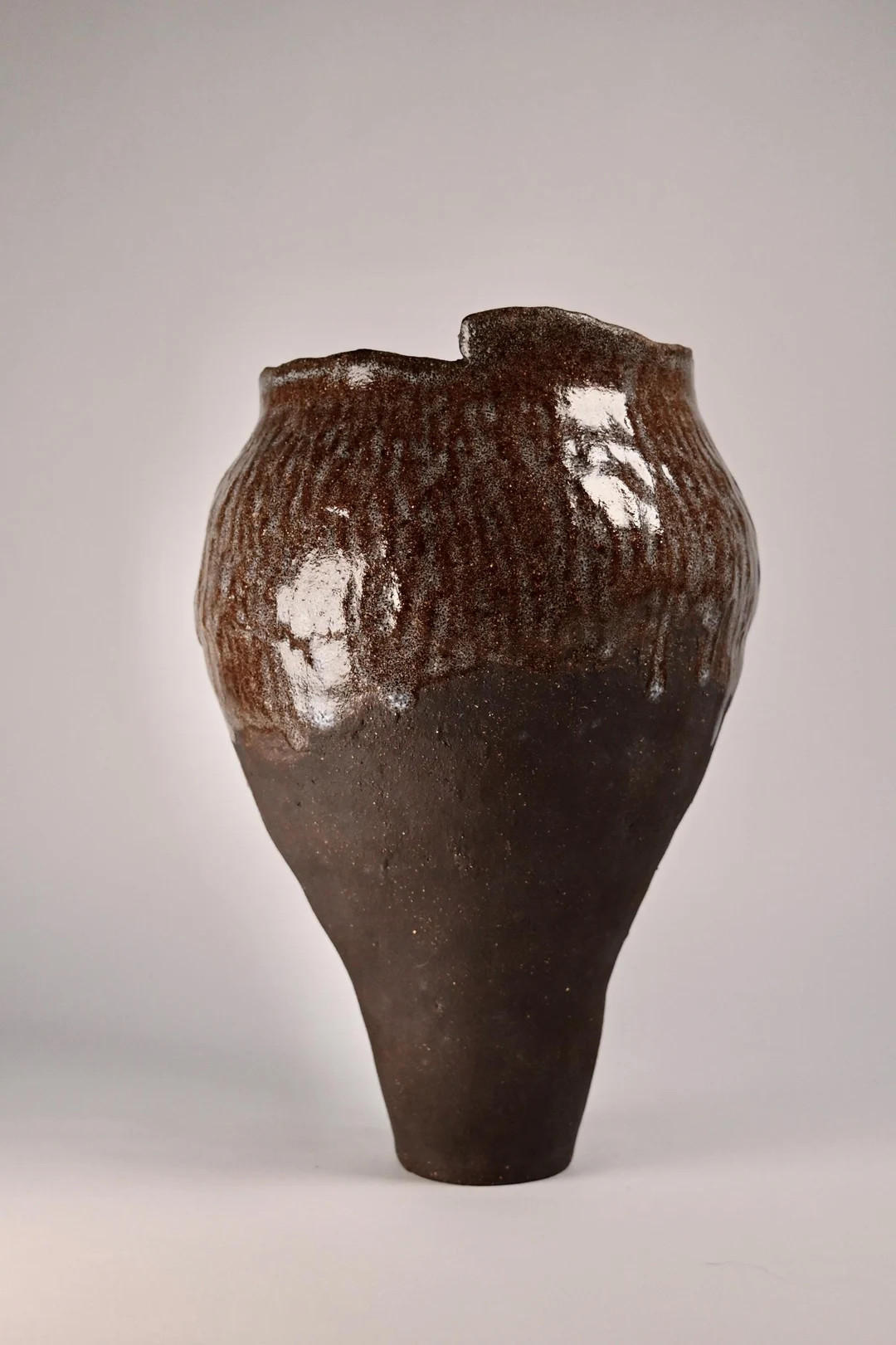 Original Ceramic Vase - Black Stoneware - Etsy | Etsy (US)