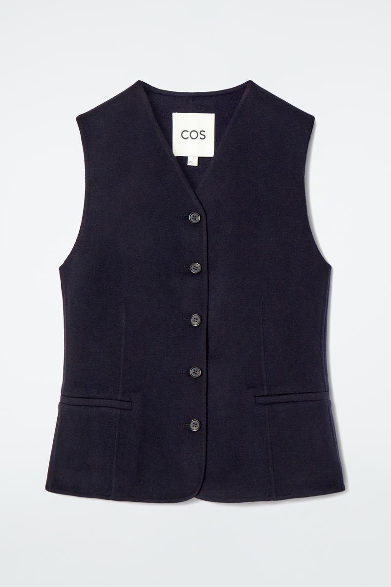Double-Faced Wool Vest | COS (US)