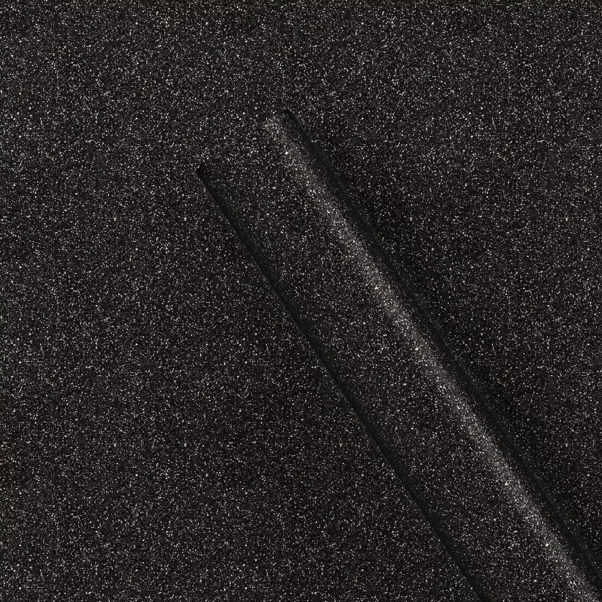 20 sq ft Glittered Christmas Gift Wrap Black - Wondershop™ | Target