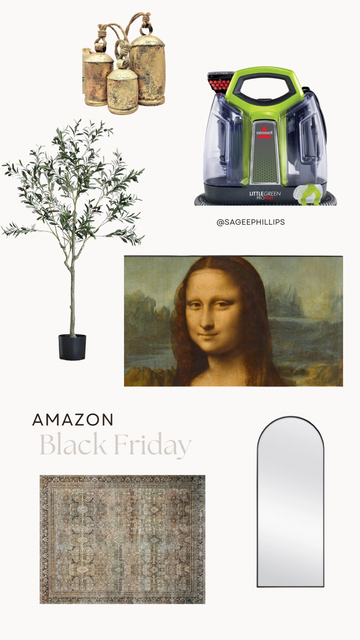 Amazon Black Friday. Sale. Amazon prime. Home decor. Home essentials. Arch mirror. Frame tv. Bells. Christmas. Holiday  

#LTKstyletip #LTKsalealert #LTKHoliday
