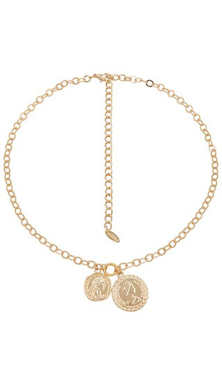 Double Coin Necklace
                    
                    Ettika | Revolve Clothing (Global)