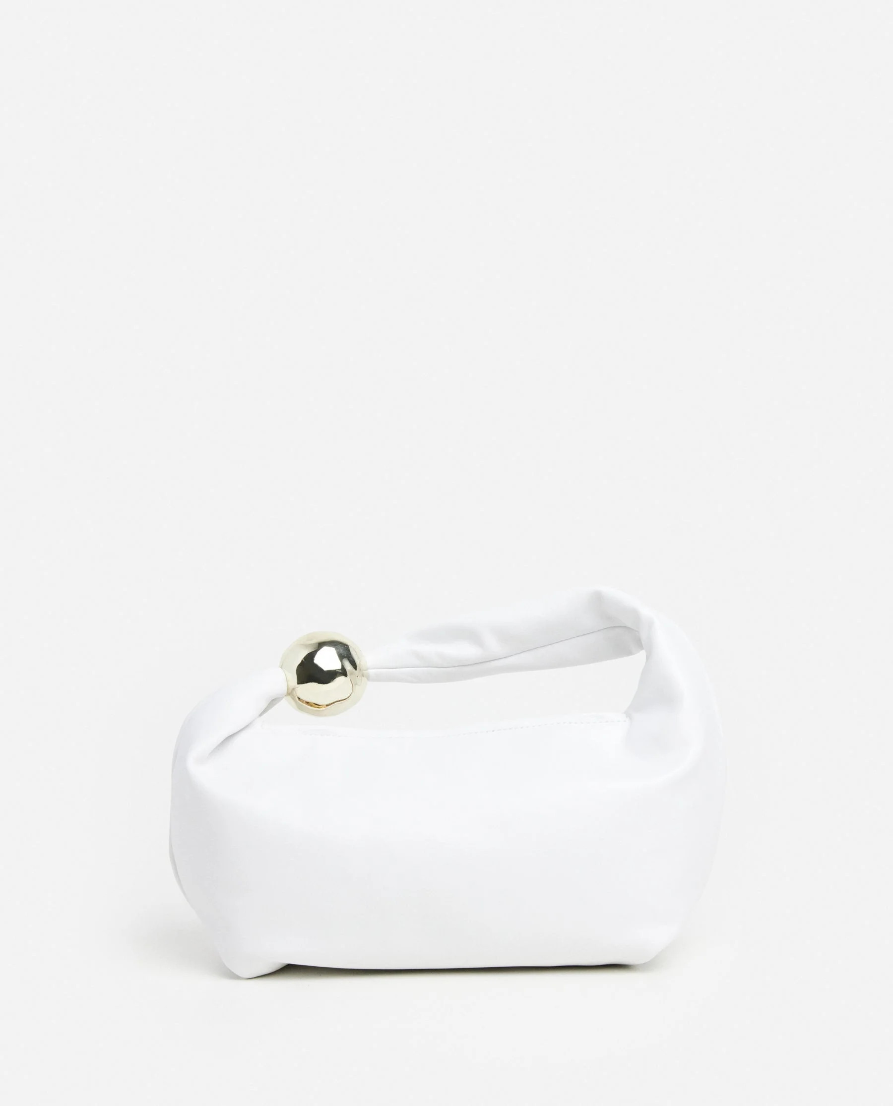 Astrid Handbag Leather White Bag | Flattered