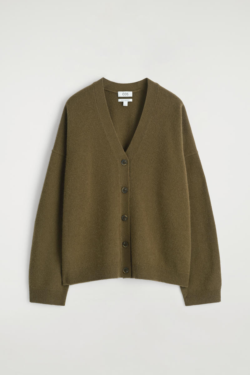 Cashmere V-Neck Cardigan | COS UK