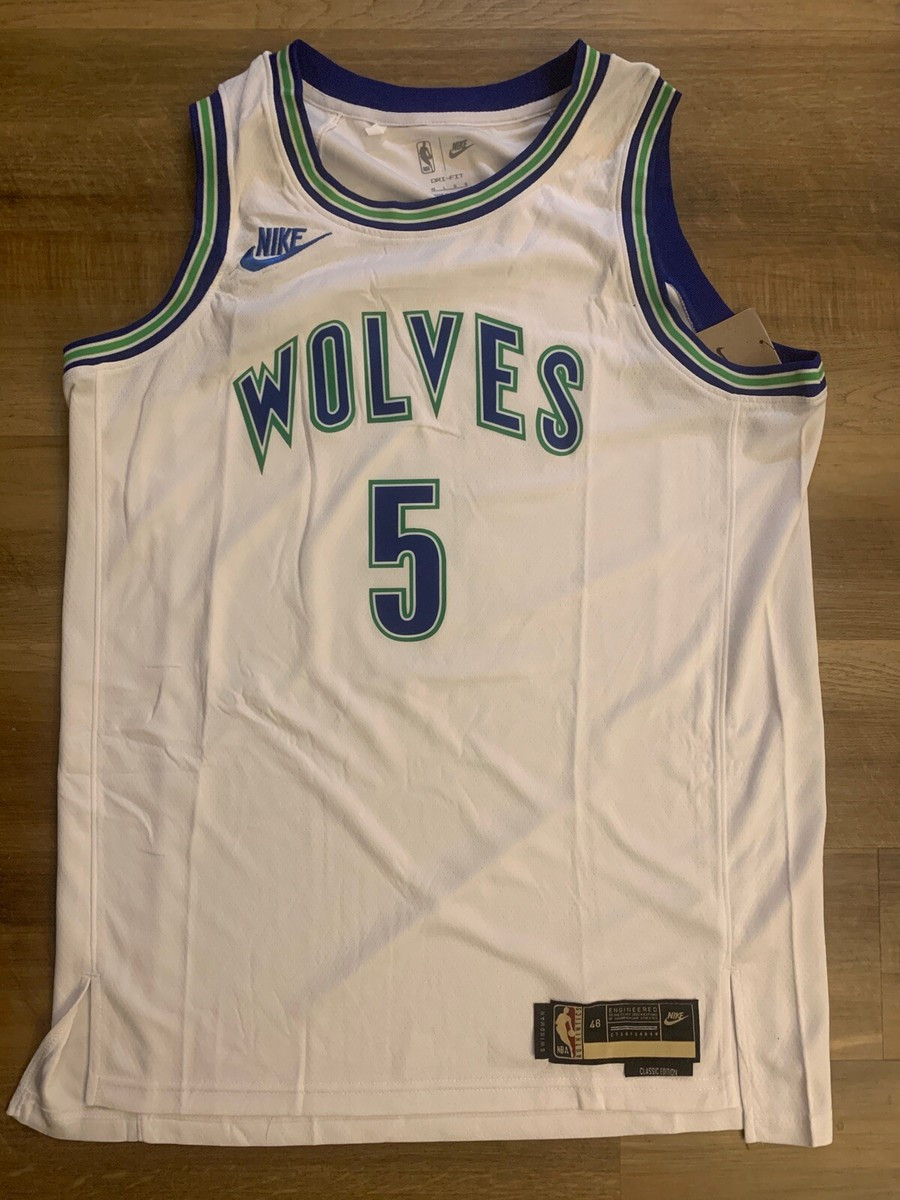 Minnesota Timberwolves Anthony Edwards Nike Jersey Classic Edition Size L  | eBay | eBay US