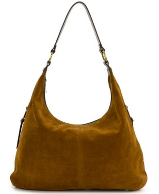 Patricia Nash Esther Suede Large Hobo Handbag - Cognac | Macy's