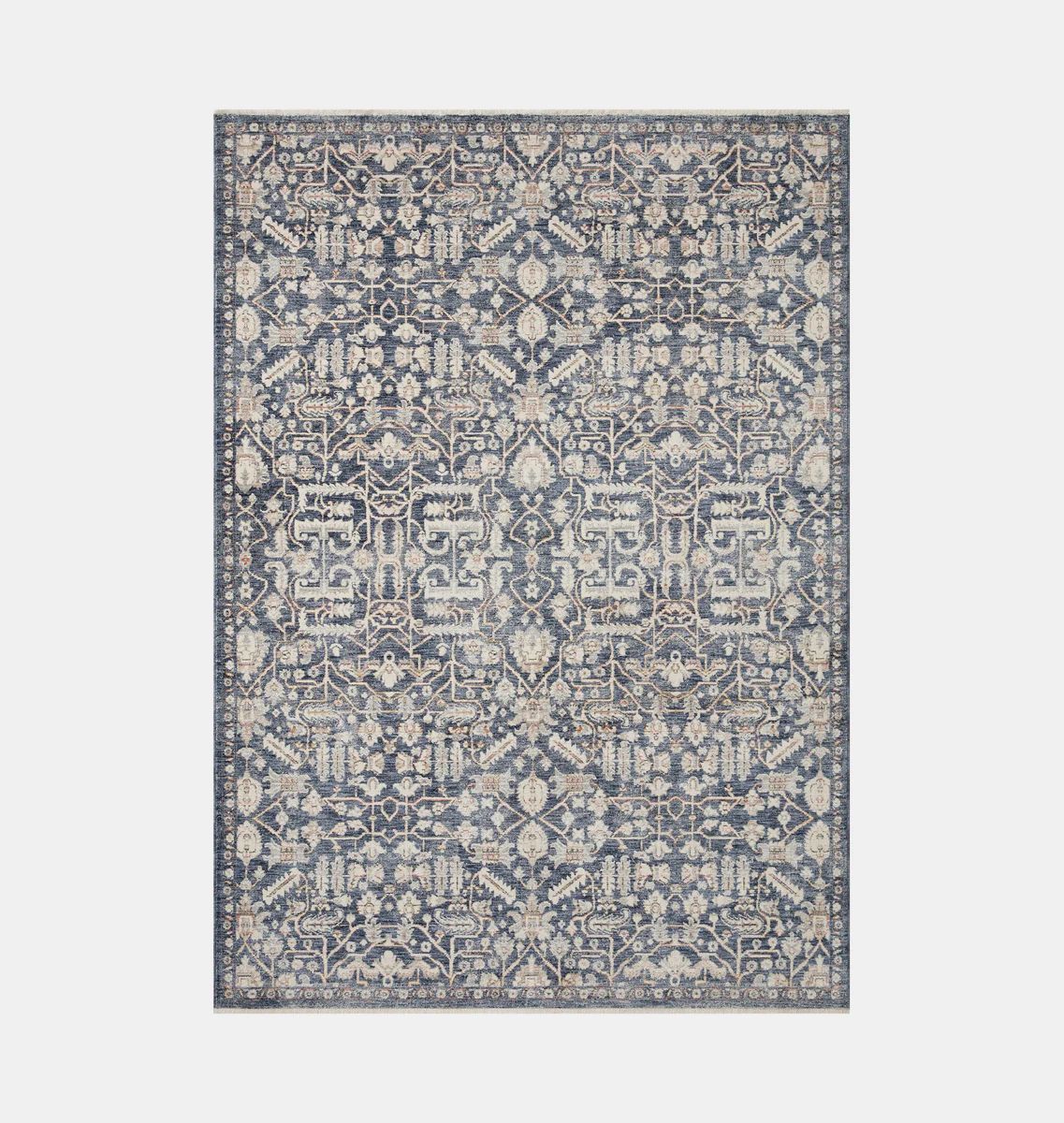 Zuma ZUM-02 Blue / Ivory Area Rug | Shoppe Amber Interiors | Amber Interiors