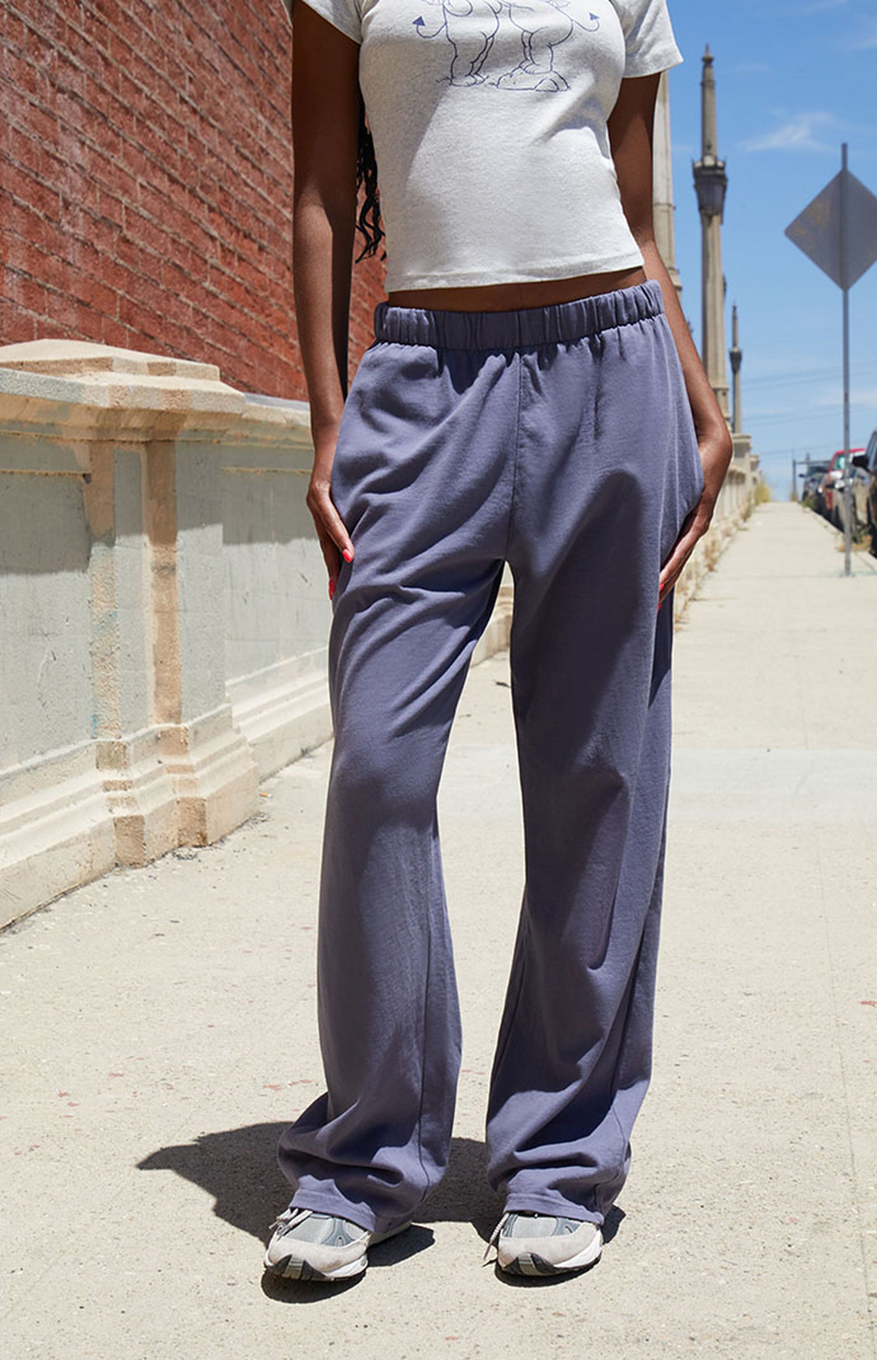 John Galt Navy Anastasia Sweatpants | PacSun