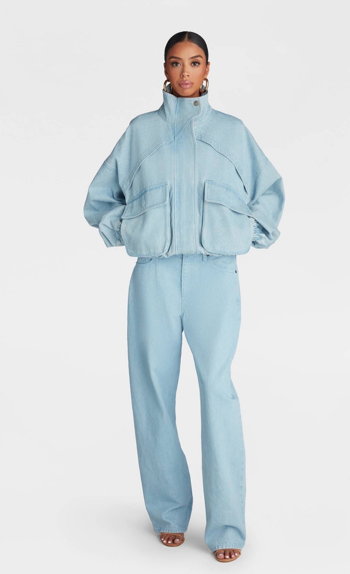 Okay, @Target !!!! This jacket is SO good for going into spring!! 

New arrivals, denim jacket, denim bomber, bomber jacket, spring, Target, oversized, KBB by Kahlana 

#LTKSpringSale #LTKootd #LTKgrwm