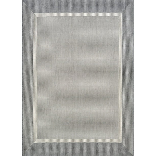 Couristan Recife Stria Texture Area Rug, 7'6" x 10'9", Champagne-Grey - Walmart.com | Walmart (US)