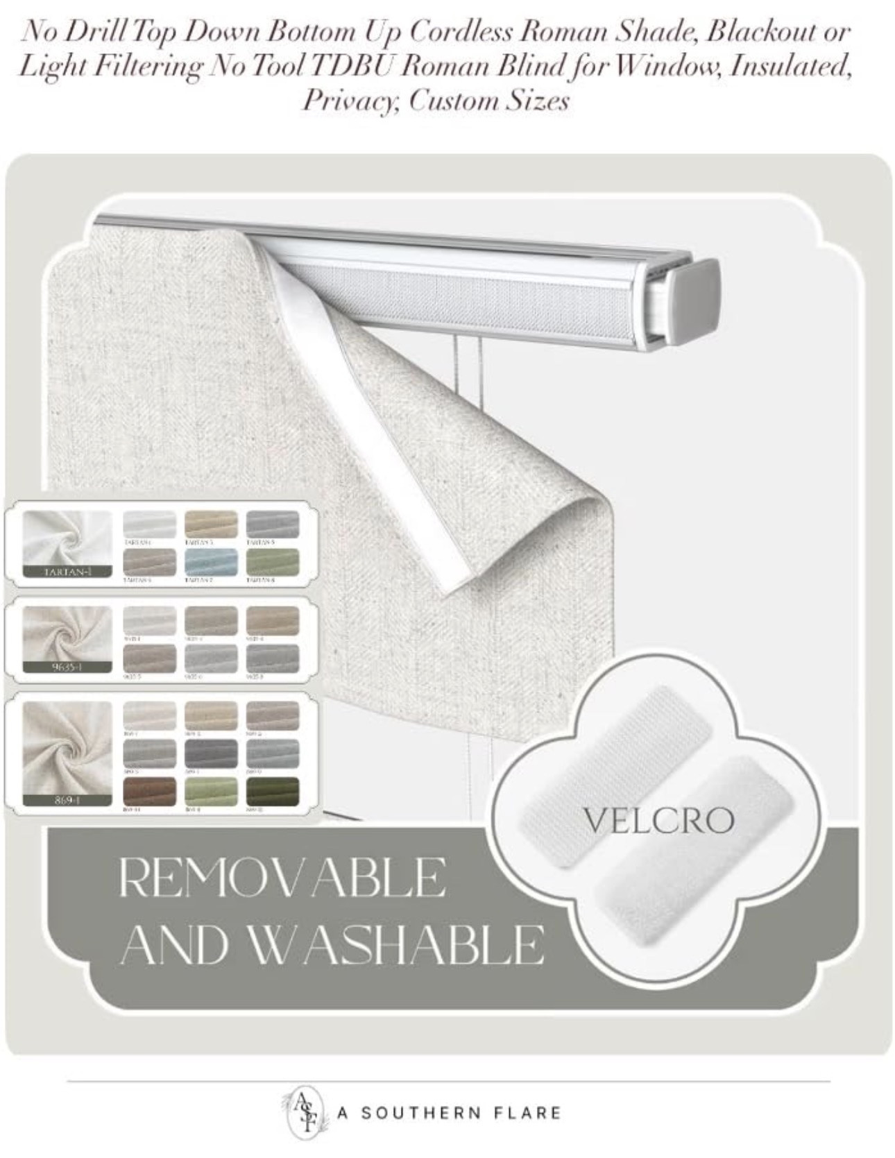 Transform your windows with these cordless roman shades! Perfect for any room and easy to install. /HomeDecor /AmazonFinds