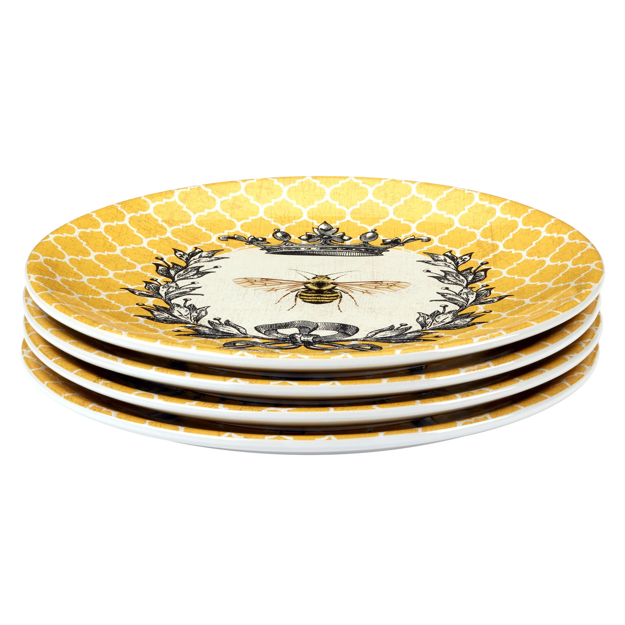 French Bees Set of 4 Salad Plates (Set of 4)ByCertified International4.3Rated 4.3 out of 5 stars.... | Wayfair North America