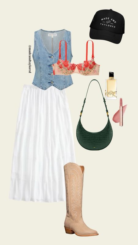 Spring outfit inspiration styling a white maxi skirt🤍

#LTKstyletip #LTKfindsunder100 #LTKshoecrush